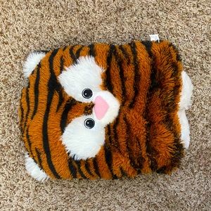 Boxed stuffed tiger
